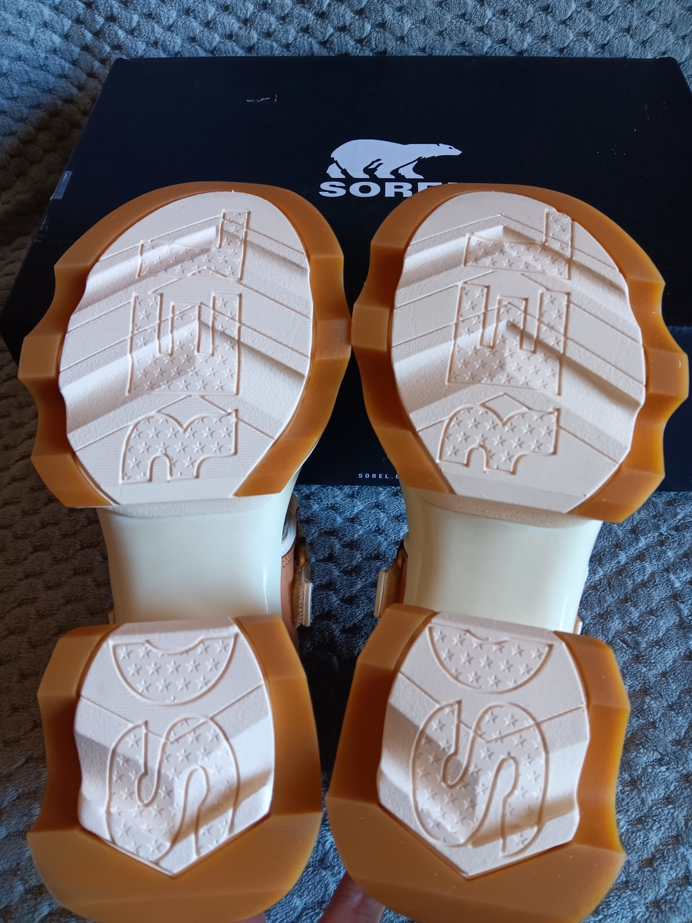 SOREL Kinetic Impact Slingback Heel Sandal Sz 7 - Picture 4 of 4